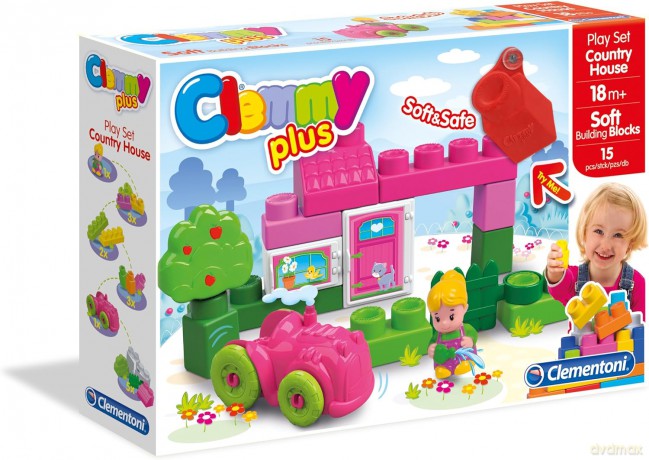 Clementoni Klocki Clemmy Blockscasetta [KLOCKI]