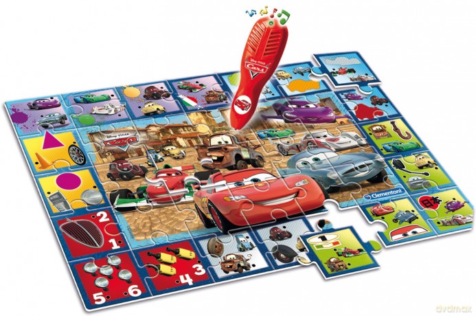 Clementoni Quiz Interaktywne Puzzle Cars [PUZZLE]