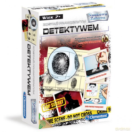 Clementoni Zostań Prawdziwym Detektywem [ZABAWKA]
