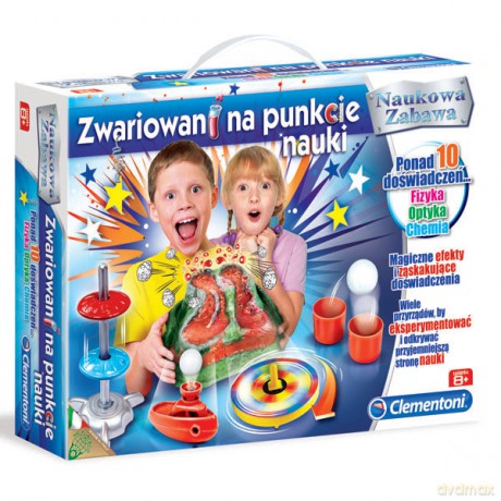 Clementoni Zwariowani Na Punkcie Nauki [ZABAWKA]