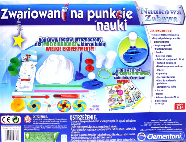 Clementoni Zwariowani Na Punkcie Nauki [ZABAWKA]