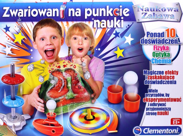 Clementoni Zwariowani Na Punkcie Nauki [ZABAWKA]
