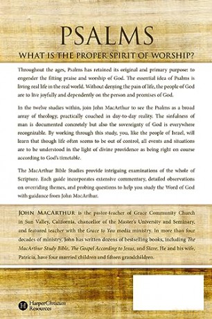 Psalms - John F Macarthur [KSIĄŻKA]