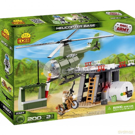 Cobi Armia Lądowisko Z Helikopterem [KLOCKI]