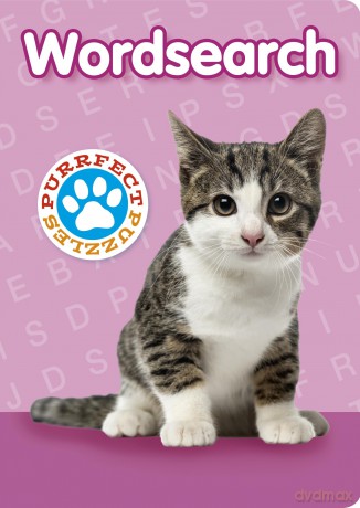 Purrfect Puzzles Wordsearch - Eric Saunders [KSIĄŻKA]