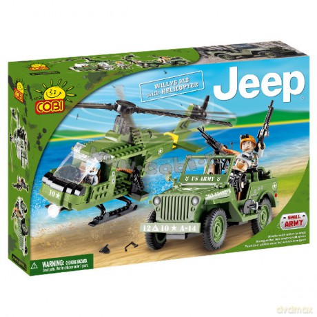 Cobi Jeep Willys 250 Kl. [KLOCKI]