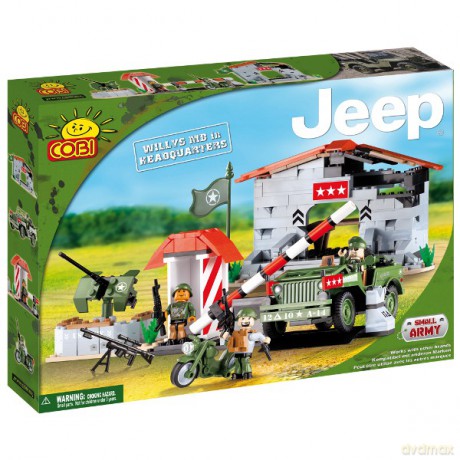 Cobi Jeep Willys W Górskiej Bazie [KLOCKI]