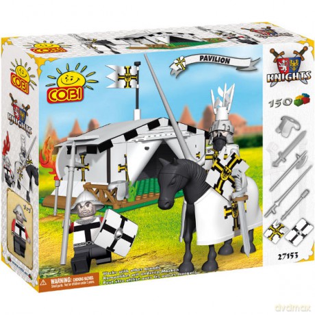 Cobi Knights Namiot Krzyżacki 150 Kl. [KLOCKI]