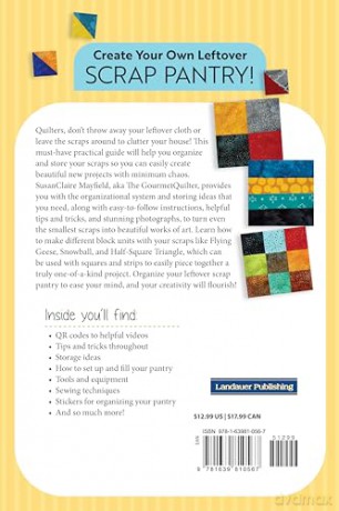 Quilters Scrap Pantry - Susan C Mayfield [KSIĄŻKA]