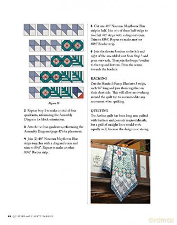 Quilting With Liberty Fabrics - Jenni Smith [KSIĄŻKA]