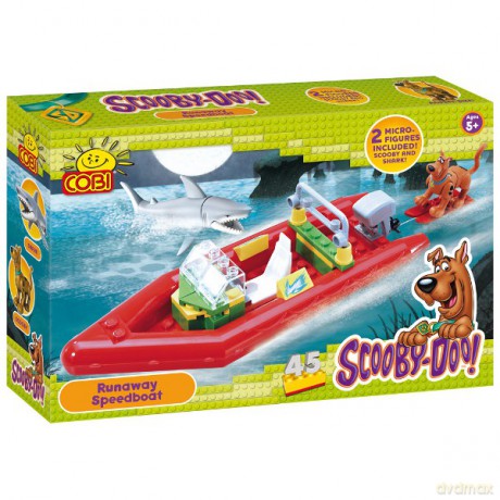 Cobi Scooby Doo Speedboat Mini 45 Kl. [KLOCKI]