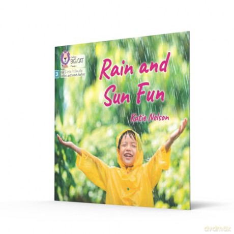 Rain and Sun Fun: Phase 3 Set 1 Blending practice (Big Cat Phonics for Little Wandle Letters and Sounds Revised) - Katie Nelson [KSIĄŻKA]