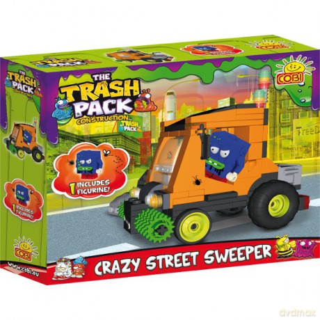 Cobi Trash Pack Mała Zamiatarka 132 Kl. [KLOCKI]