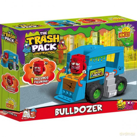 Cobi Trash Pack Spychacz 96 Kl. [KLOCKI]