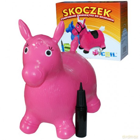 Coil Skoczek Konik Różowy [ZABAWKA]