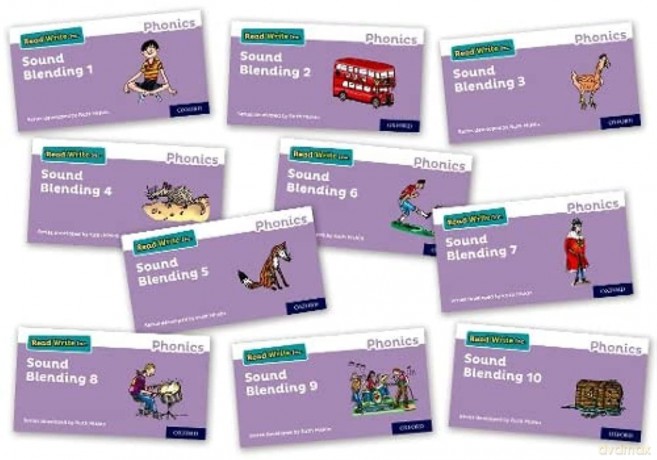 Read Write Inc. Phonics: Sound Blending Books - Mixed Pack of 10 (1 of each) (Read Write Inc. Phonics: Storybooks) - Miskin [KSIĄŻKA]