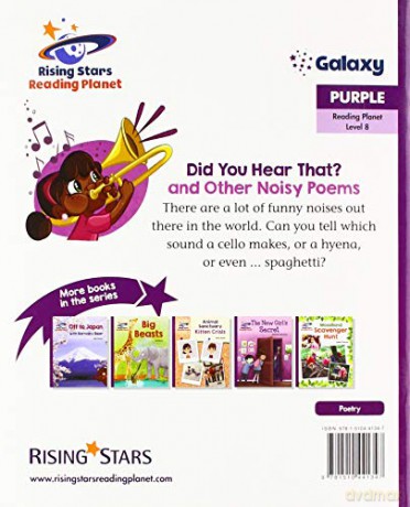 Reading Planet - Did You Hear That and Other Noisy Poems - Purple: Galaxy (Rising Stars Reading Planet) - Rachel Delahaye [KSIĄŻKA]