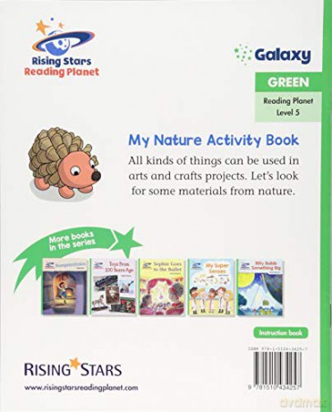 Reading Planet - My Nature Activity Book - Green: Galaxy (Rising Stars Reading Planet) - Catriona Clarke [KSIĄŻKA]