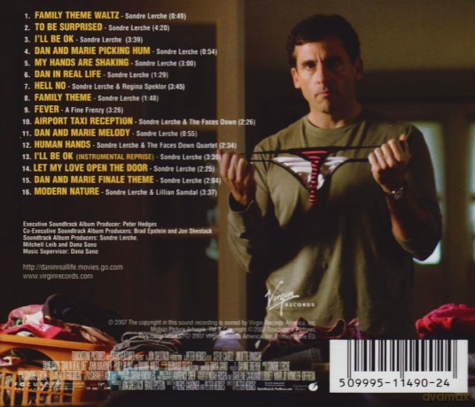 Dan In Real Life soundtrack (Ja Cię kocham a Ty z nim) [CD]