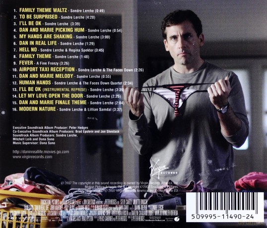 Dan In Real Life soundtrack (Ja Cię kocham a Ty z nim) [CD]