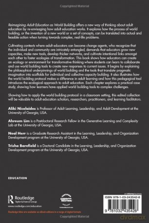 Reimagining Adult Education as World Building: Creating Learning Ecologies for Transformation (American Association for Adult and Continuing Education) - Aliki Nicolaides [KSIĄŻKA]
