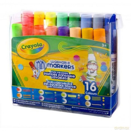 Crayola Markery Pipsqueaks 16 Szt. [ZABAWKA]