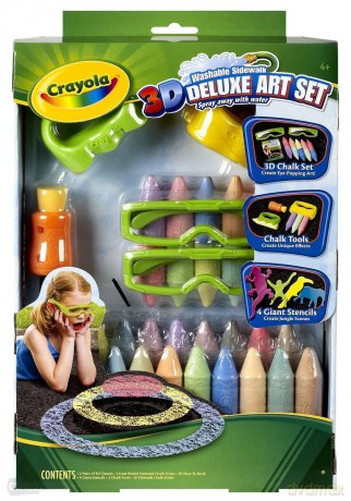 Crayola Zest. De Luxe Kreda 3d [ZABAWKA]