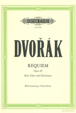 Requiem Op89 Vocal Score - Antonin Dvorak [KSIĄŻKA]