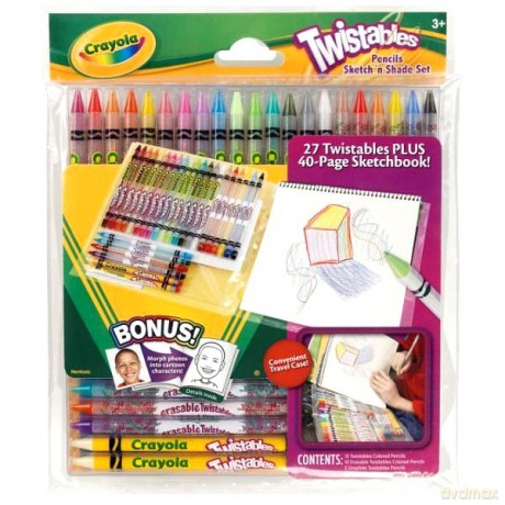 Crayola Zestaw Kolorowanie I Kredki Twis [ZABAWKA]
