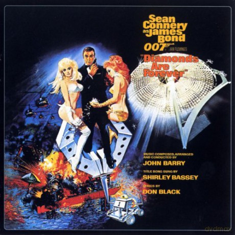 007 Diamonds Are Forever Remastered+Bonus Track soundtrack (Diamenty Są Wieczne) [CD]