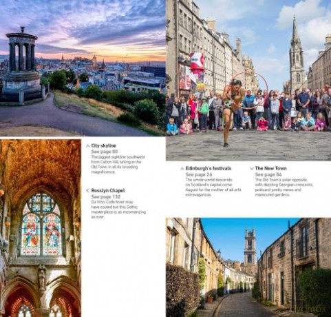 Rg British Breaks Edinburgh - Guides Rough [KSIĄŻKA]