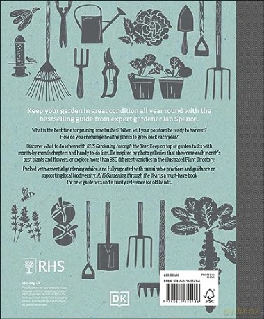 Rhs Gardening Through The Year - Ian Spence [KSIĄŻKA]