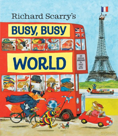Richard Scarrys Busy Busy World - Richard Scarry [KSIĄŻKA]