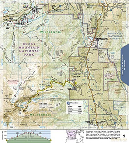 Rocky Mountain Np Day Hikes Map - Unknown [KSIĄŻKA]