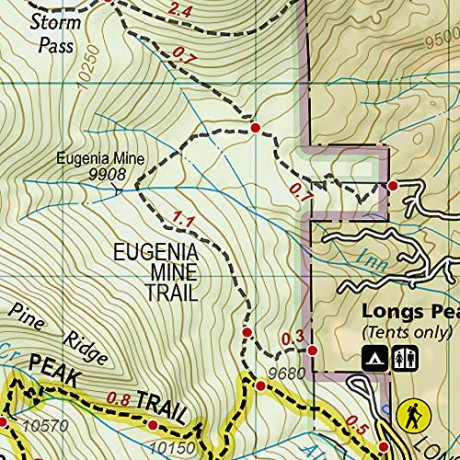 Rocky Mountain Np Day Hikes Map - Unknown [KSIĄŻKA]