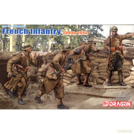 Dragon French Infantry Sedan 1940 [ZABAWKA]