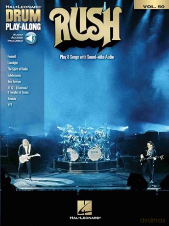 Rush. Hal Leonard Drum Play-Along Volume 50. Book/Audio-Online - Neil Peart [KSIĄŻKA]