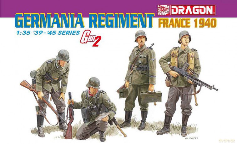Dragon Germania Regiment France, 1940 [ZABAWKA]