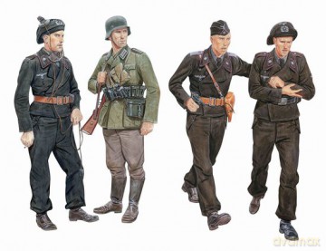 Dragon Ghost Division Tank Crew 1940 [ZABAWKA]