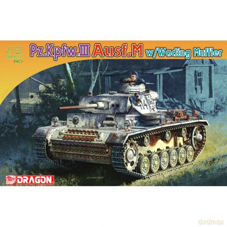 Dragon Pz.Iii Ausf. M Wwading Muffler [ZABAWKA]