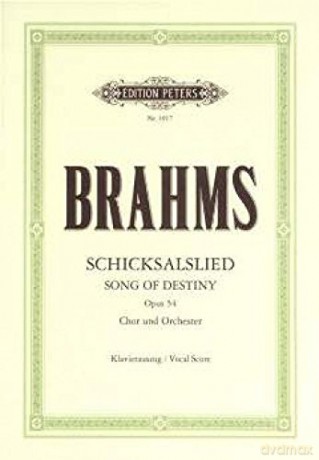 Schicksalslied Song Of Destiny Op 54 - Johannes Brahms [KSIĄŻKA]