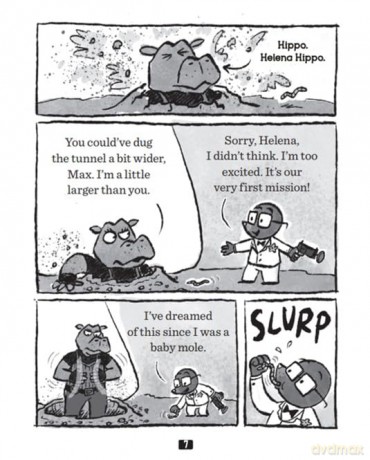 Secret Agent Mole Goldfish Finger - James Foley [KOMIKS]