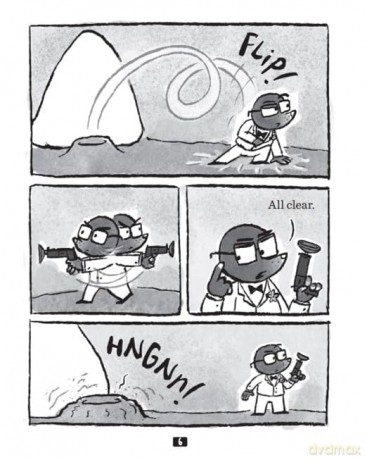 Secret Agent Mole Goldfish Finger - James Foley [KOMIKS]