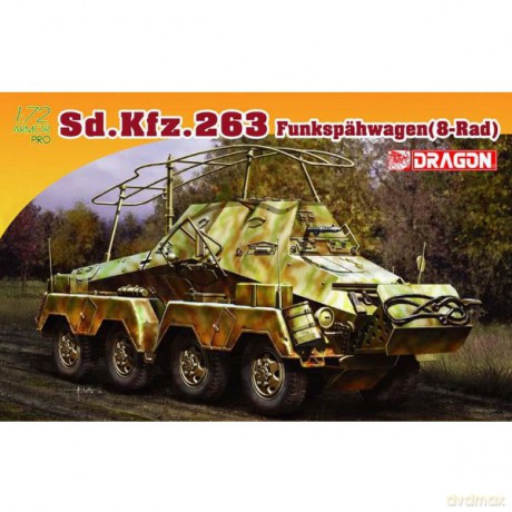 Dragon Sd.Kfz.263 Funkspahwagen (8Rad) [ZABAWKA]