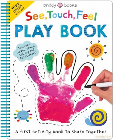 See Touch Feel Play Book - Priddy Books [KSIĄŻKA]