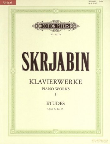 Selected Piano Works Vol 1 - Alexander Scriabin [KSIĄŻKA]