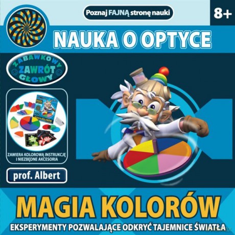 Dramader Prof. Albert Magia Kolorów [ZABAWKA]