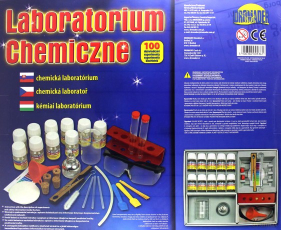 Dromader Chemik Zest. 100 Doświadczeń [ZABAWKA]