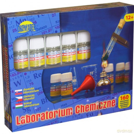 Dromader Chemik Zest. 160 Doświadczeń [ZABAWKA]
