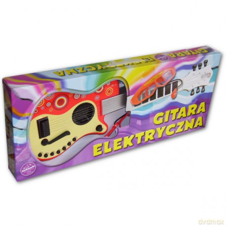 Dromader Gitara Elektryczna [ZABAWKA]